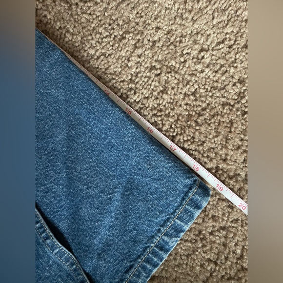 Vintage Denim Wrap Skort - Picture 6 of 7